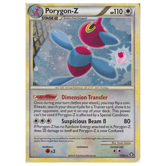 Pokemon - HGSS - Triumphant - Porygon-Z 7/102