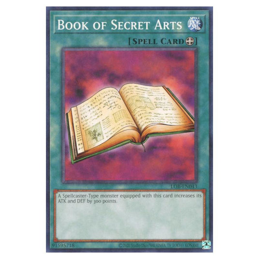 Yu-Gi-Oh! - Legend of Blue Eyes White Dragon (25th Anniversary Edition) - Book of Secret Arts (Common) - LOB25-EN043