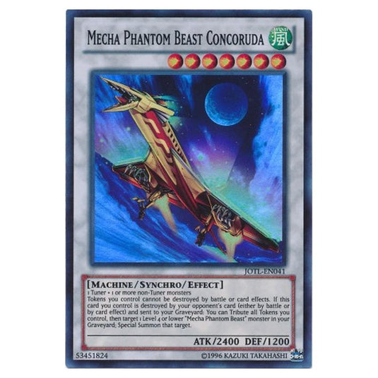 Yu-Gi-Oh! - Judgment of the Light - Mecha Phantom Beast Concoruda (Super Rare) JOTL-EN041