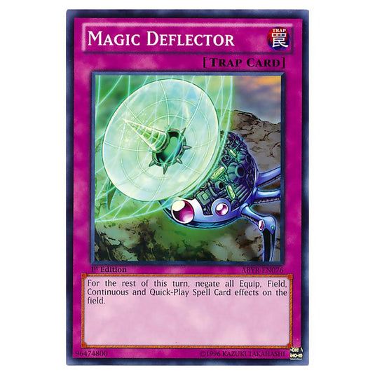 Yu-Gi-Oh! - Abyss Rising - Magic Deflector (Common) ABYR-EN076