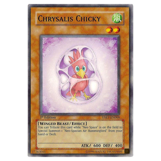 Yu-Gi-Oh! - Tactical Evolution - Chrysalis Chicky (Common) TAEV-EN008
