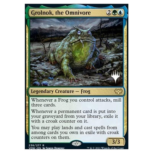 Magic The Gathering - Innistrad: Crimson Vow Promos - Grolnok, the Omnivore - 238/277