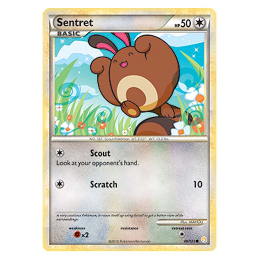 Pokemon - HGSS - Sentret - 80/123