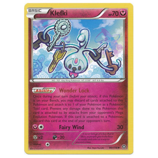 Pokemon - XY - Steam Siege - Klefki - 80/114