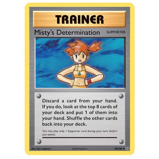 Pokemon - XY Evolutions - Misty's Determination - 80/108