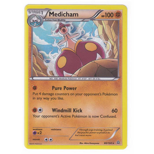 Pokemon - XY Primal Clash - Medicham - 80/160