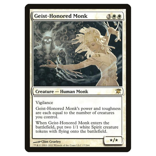 Magic the Gathering - Innistrad - Geist-Honored Monk - 17/264