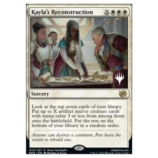 Magic The Gathering - The Brothers' War Promos - Kayla's Reconstruction - 010/287