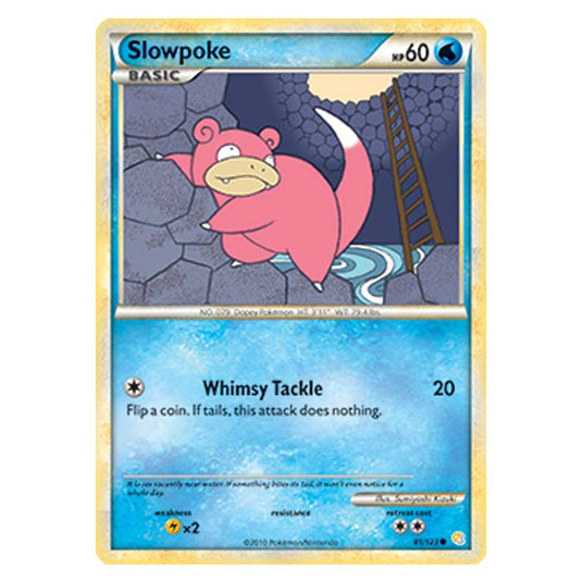 Pokemon - HGSS - Slowpoke - 81/123