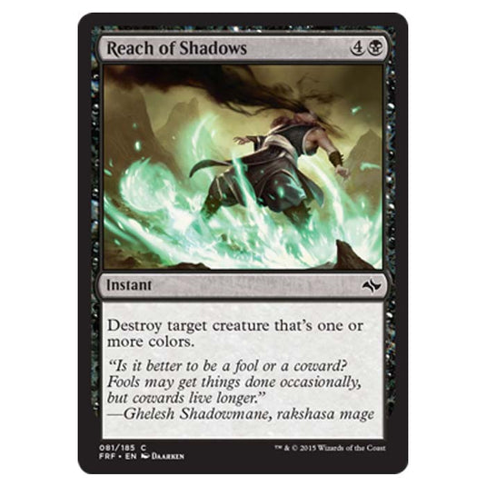 Magic the Gathering - Fate Reforged - Reach of Shadows - 81/185