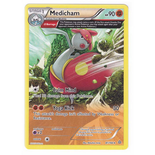 Pokemon - XY Primal Clash - Medicham - 81/160