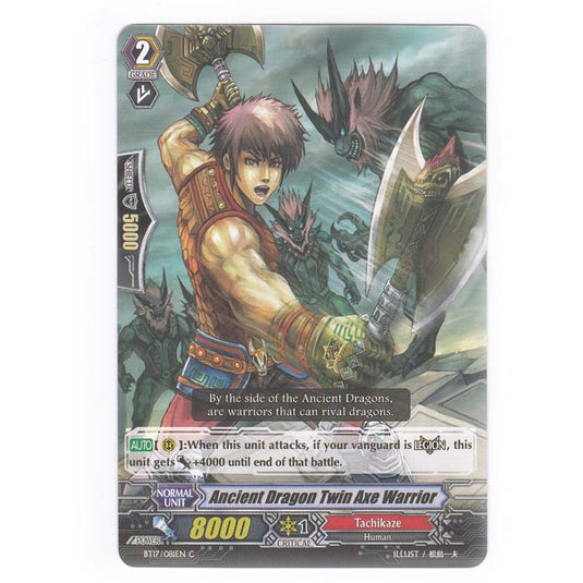 CFV - Blazing Perdition - Ancient Dragon Twin Axe Warrior - 81/144