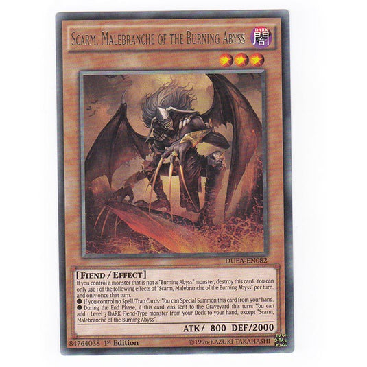 Yu-Gi-Oh! - Duelist Alliance - Scarm, Malebranche of the Burning Abyss - 82/99