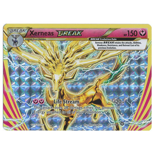 Pokemon - XY - Steam Siege - Xerneas (BREAK) - 82/114