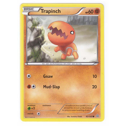 Pokemon - XY Primal Clash - Trapinch - 82/160