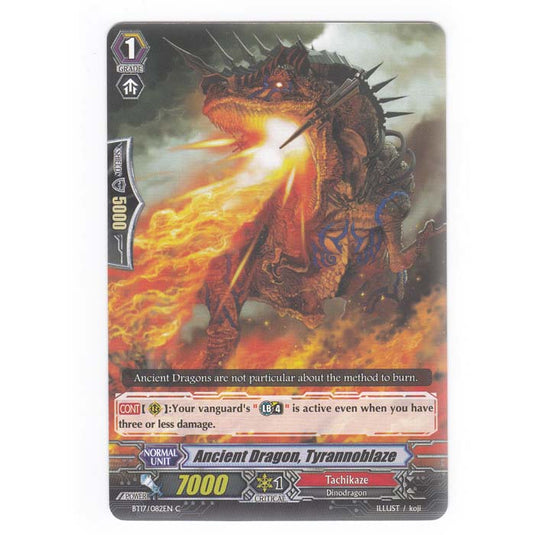 CFV - Blazing Perdition - Ancient Dragon Tyrannoblaze - 82/144