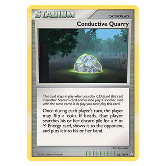 Pokemon - Diamond And Pearl Stormfront - Conductive Quarry - 82/100