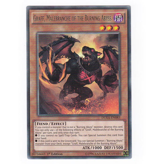 Yu-Gi-Oh! - Duelist Alliance - Graff, Malebranche of the Burning Abyss - 83/99