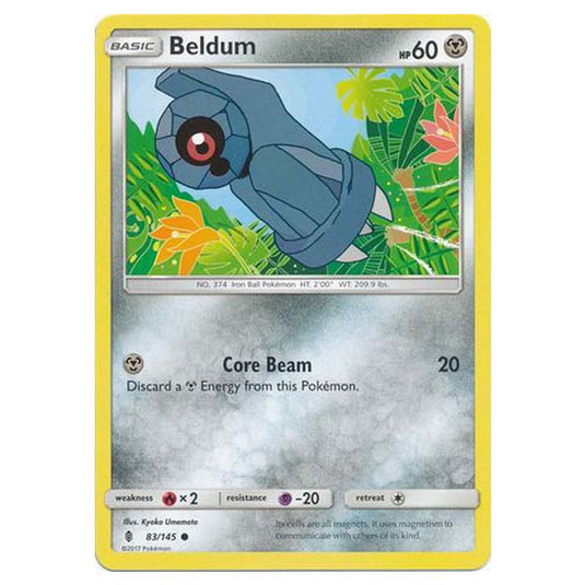 Pokemon - Sun & Moon - Guardians Rising - Beldum - 83/145