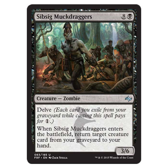 Magic the Gathering - Fate Reforged - Sibsig Muckdraggers - 83/185