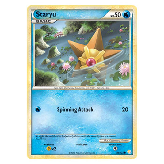 Pokemon - HGSS - Staryu - 84/123