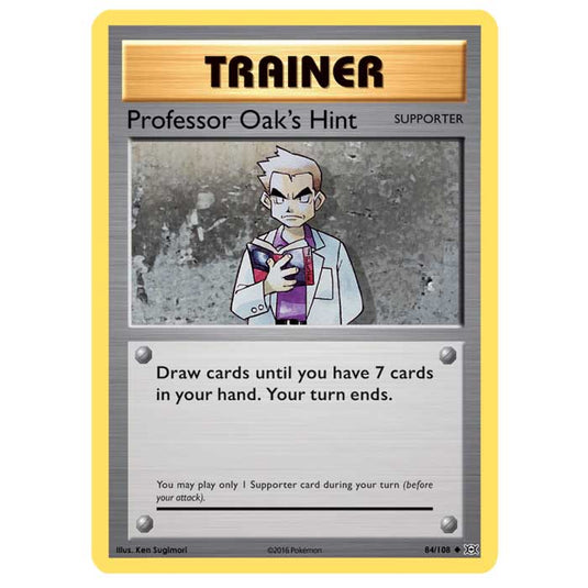 Pokemon - XY Evolutions - Professor Oak's Hint - 84/108