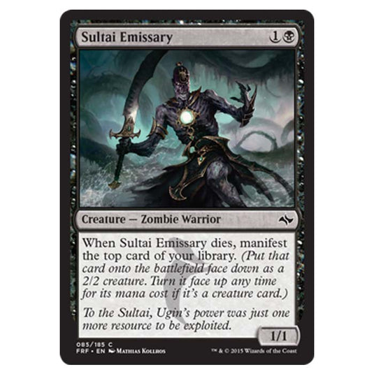 Magic the Gathering - Fate Reforged - Sultai Emissary - 85/185