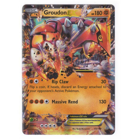 Pokemon - XY Primal Clash - Groudon EX - 85/160