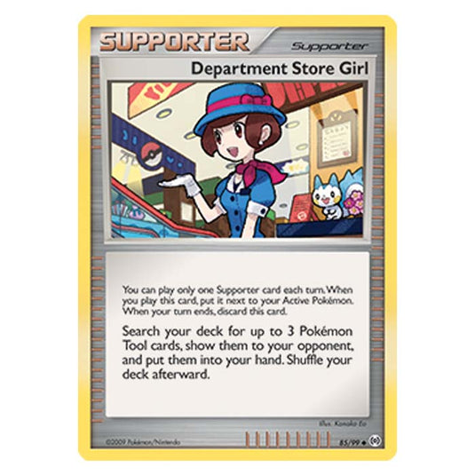 Pokemon - Platinum Arceus - Department Store Girl - 85/99