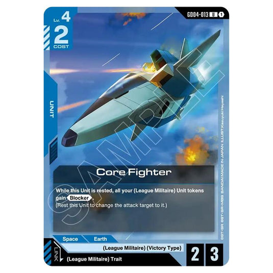 Gundam Card Game - GD-04: Phantom Aria - Core Fighter (U) - GD04-013