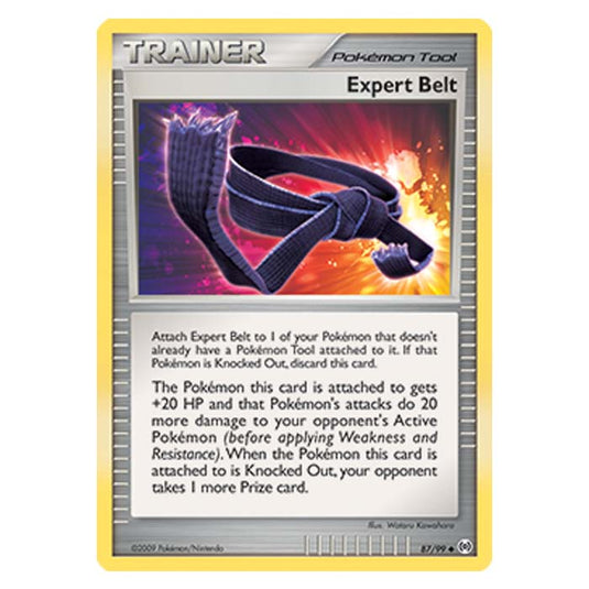 Pokemon - Platinum Arceus - Expert Belt - 87/99