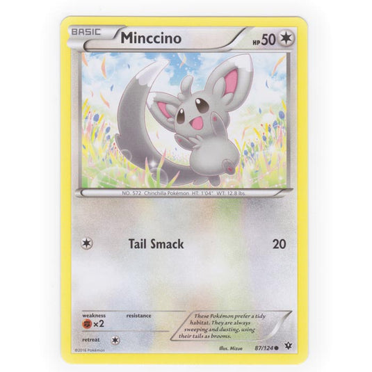 Pokemon - XY - Fates Collide - Minccino - 87/124