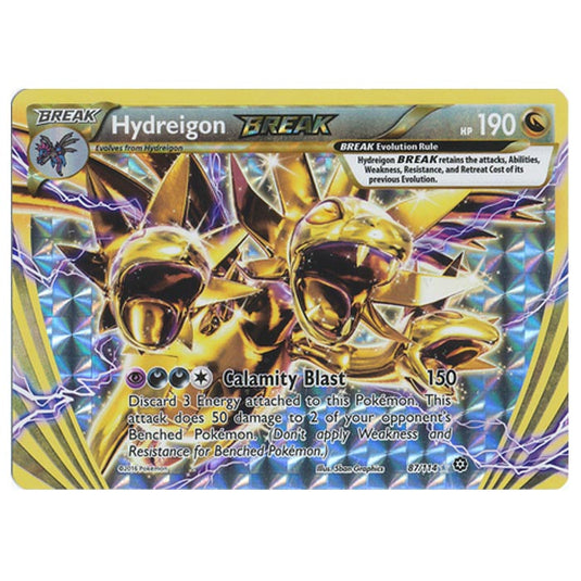 Pokemon - XY - Steam Siege - Hydreigon (BREAK) - 87/114