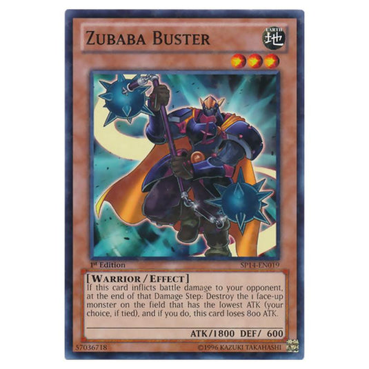 Yu-Gi-Oh! - Star Pack 2014 - Zubaba Buster (Starfoil Rare) SP14-EN019