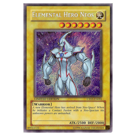 Yu-Gi-Oh! - Collectible Tins 2006 Wave 1 - Elemental HERO Neos (Secret Rare) CT03-EN001