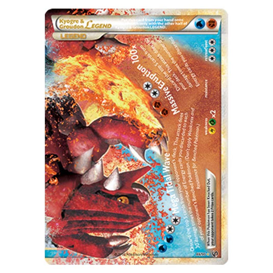 Pokemon - HGSS Undaunted - Kyogre & Groudon LEGEND - 88/90