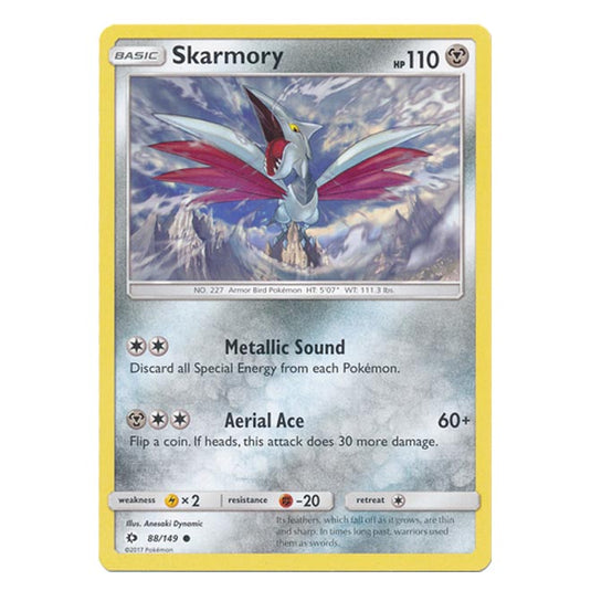 Pokemon - Sun & Moon - Base Set - Skarmory - 88/149