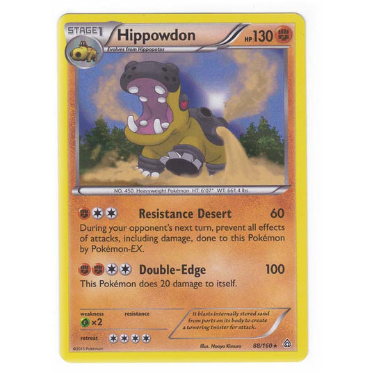 Pokemon - XY Primal Clash - Hippowdon - 88/160