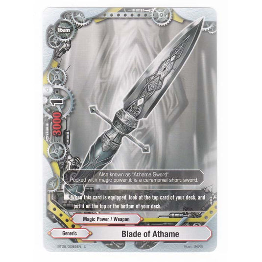 Future Card Buddyfight - Break To The Future - Blade of Athame - 89/135