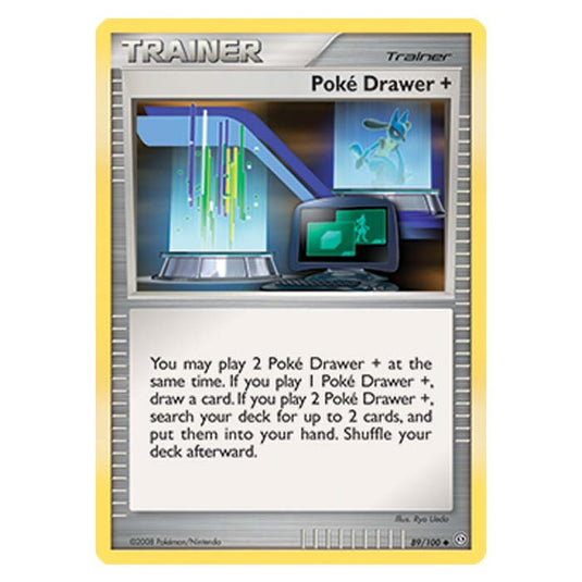 Pokemon - Diamond And Pearl Stormfront - Poke Drawer + - 89/100