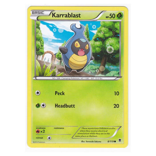 Pokemon - XY Phantom Forces - Karrablast - 8/119