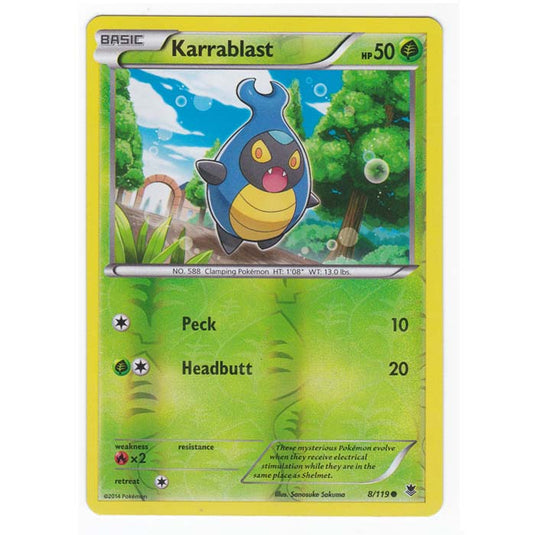 Pokemon - XY Phantom Forces - (Reverse Holo) - Karrablast - 8/119