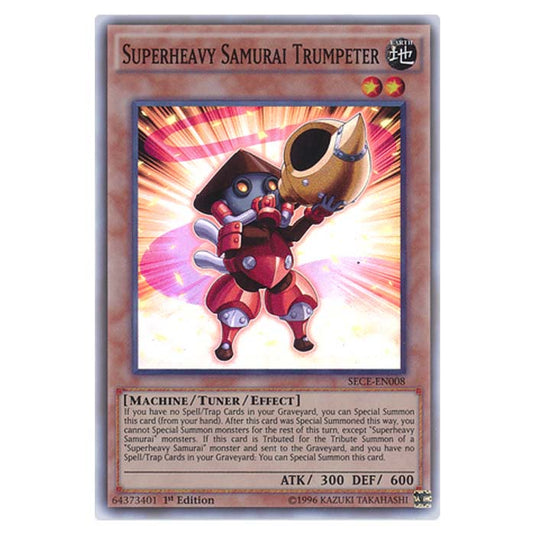 Yu-Gi-Oh! - Secrets of Eternity - Superheavy Samurai Trumpeter - 8/99