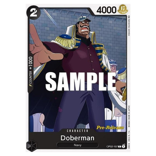One Piece - OP-02: Paramount War Promos - Doberman - OP02-107
