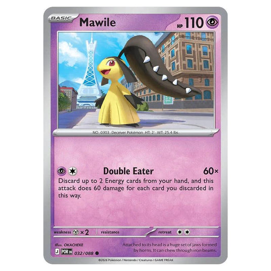 Pokemon - Mega Evolution - Perfect Order - Mawile - 032/088