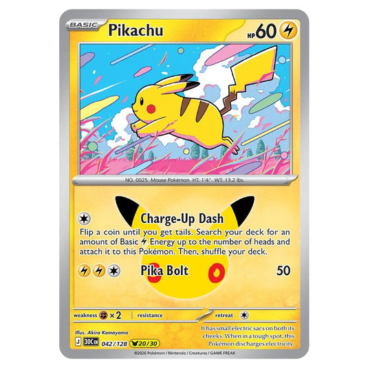 Pokemon - 30th Celebration - Pikachu - 042/128
