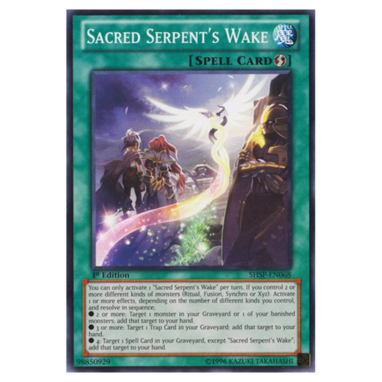 Yu-Gi-Oh! - Shadow Specters - Sacred Serpent\\'s Wake (Common) SHSP-EN068