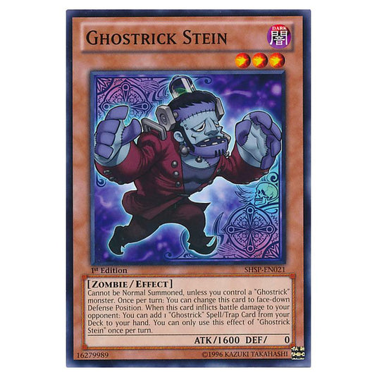 Yu-Gi-Oh! - Shadow Specters - Ghostrick Stein (Common) SHSP-EN021