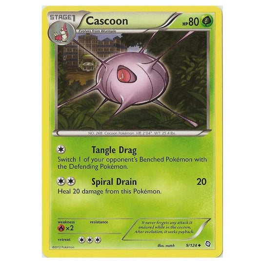 Pokemon - Black & White - Dragons Exalted - Cascoon - 9/124