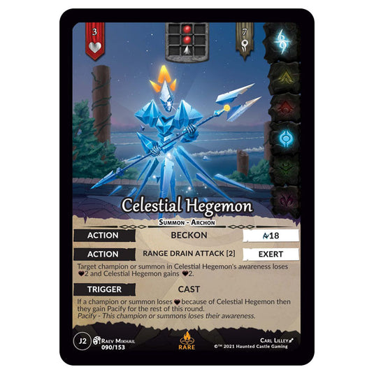 Genesis Battle of Champions - Welcome to Jaelara - Celestial Hegemon (Rare) J2090